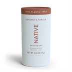 Plastic Free Deodorant Stick - Clean Finish