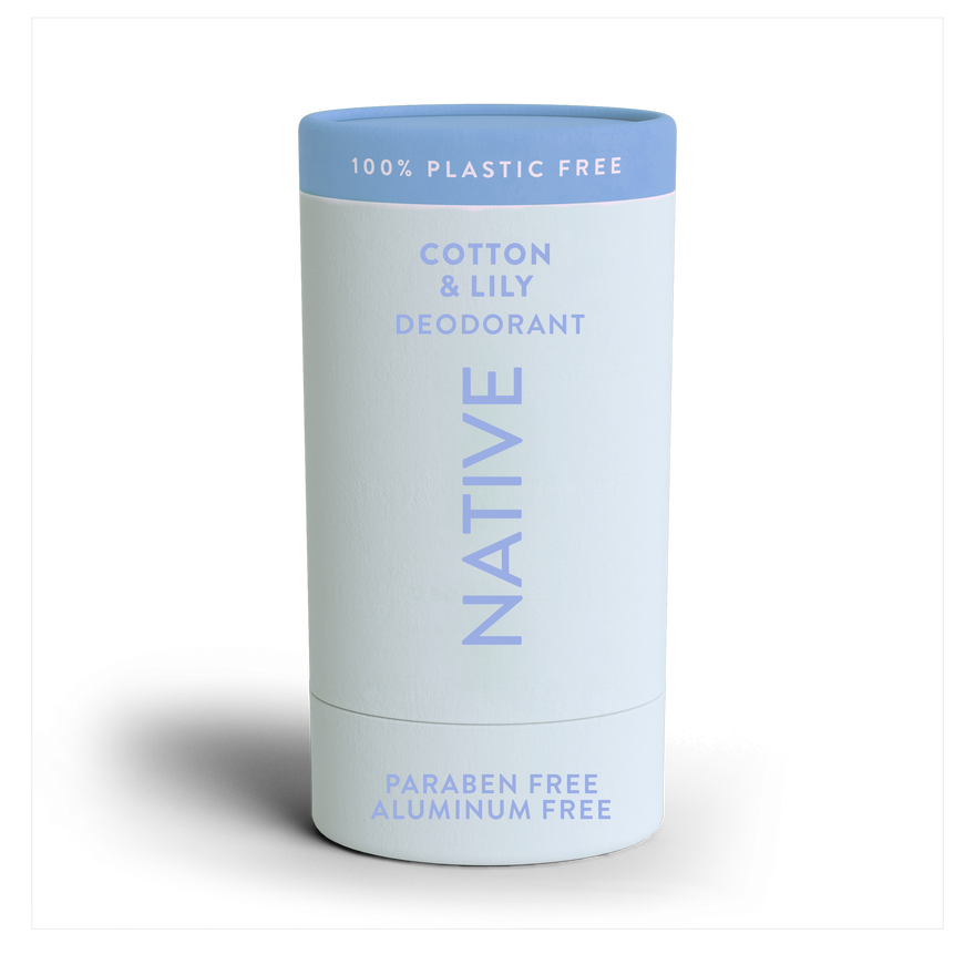 Plastic Free Sensitive Deodorant Stick - Clean Feel (2.65oz)